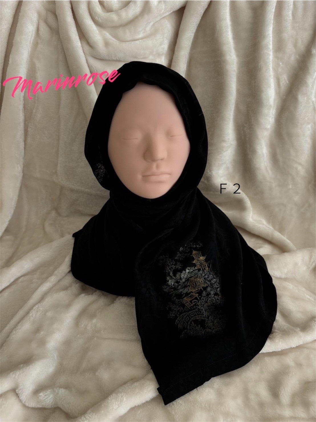 Japanese Design Hijab F2