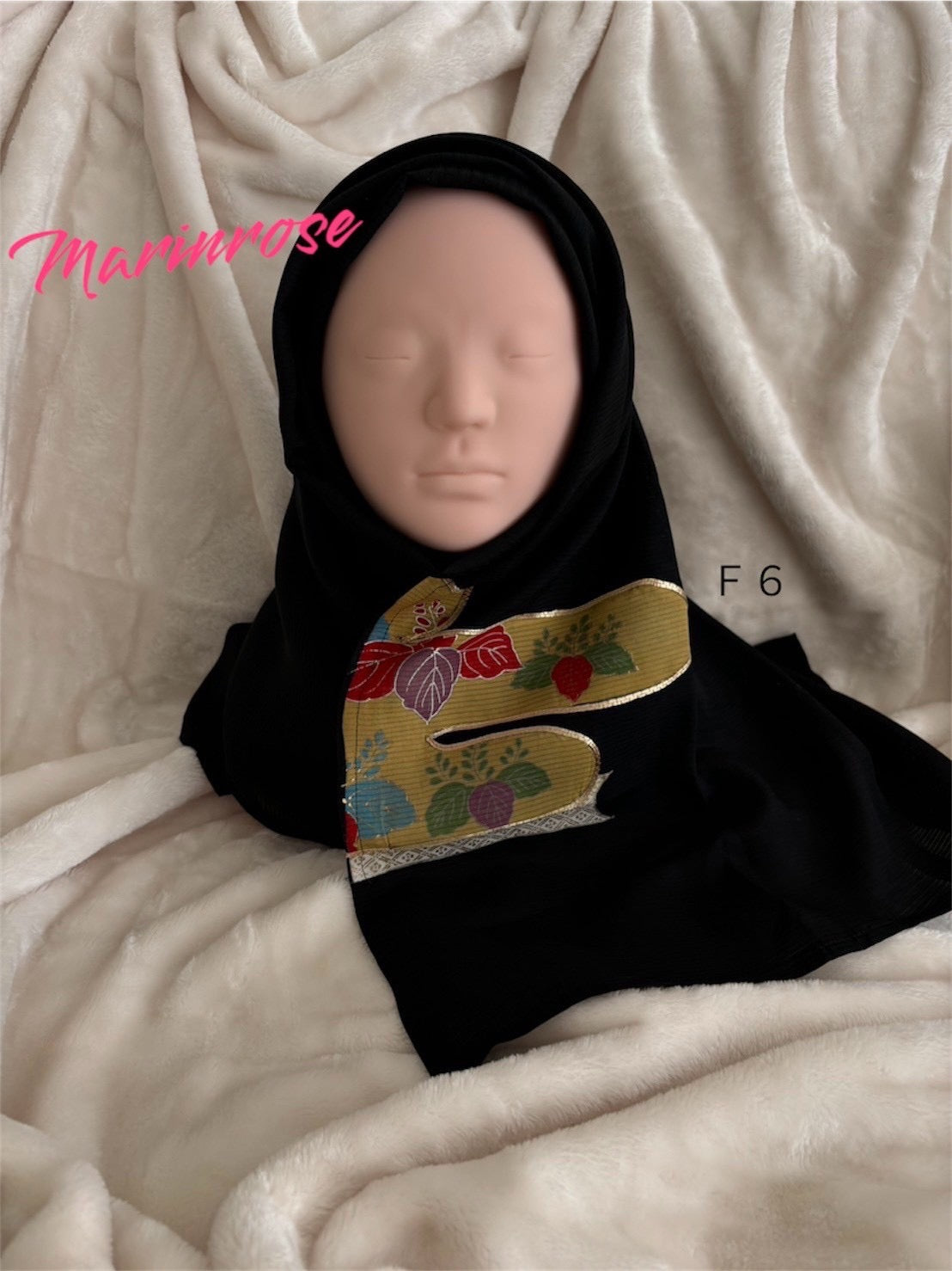 Japanese Design Hijab F6